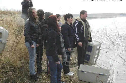 Последно Сбогом на доброволците с красивите птици.
