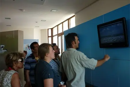 Construction and management of a visitor center