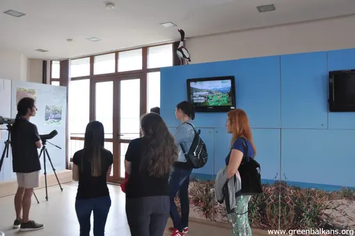Pomorie Lake visitor centre 