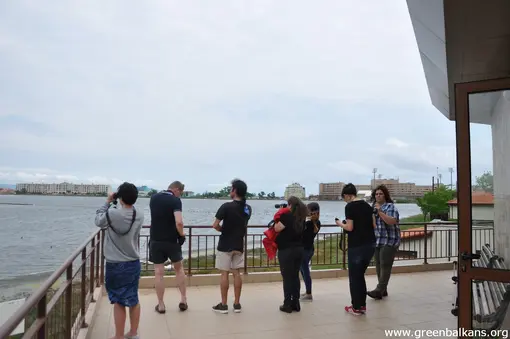 Pomorie Lake visitor centre 