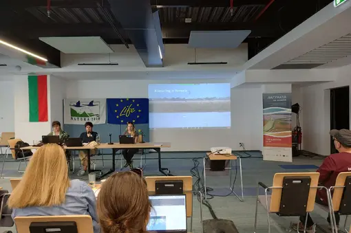 presentation of Stanimira Deleva on violations of the regime of the protected area