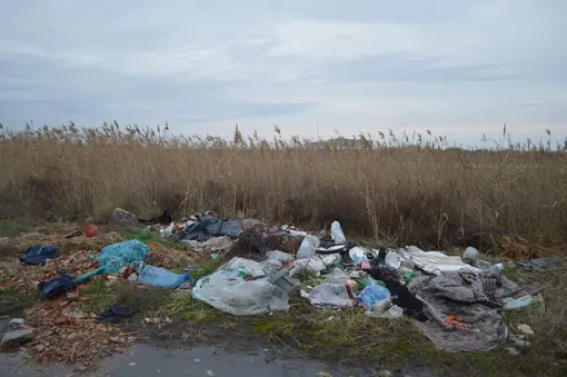 illegally disposed waste 