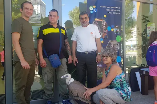 We celebrated the Vulture Awareness Day in Sliven together.