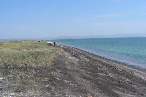 The dunes of Pomorie Lake