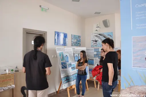 Pomorie Lake visitor centre 