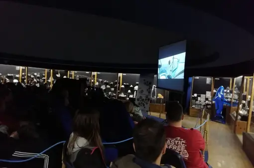 Завършихме деня с прожекция на филма "Море на вятъра" на WIND2WIN