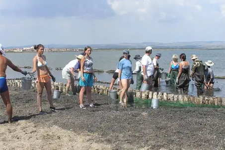 Working holiday at Pomorie lake